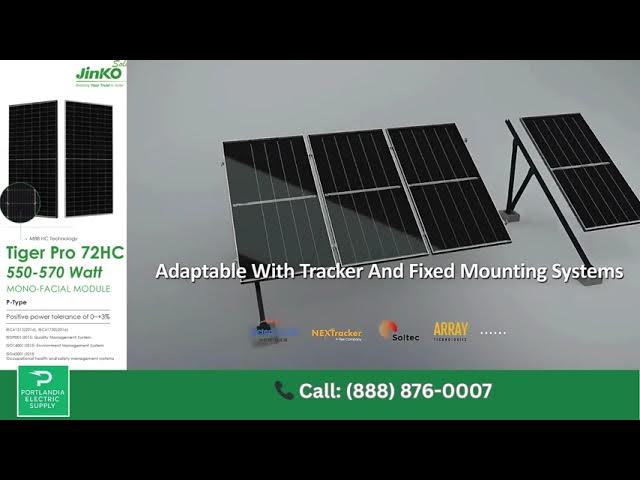 Video thumbnail for π Jinko Solar Panels 550Wβ590W | Factory Price Monocrystalline Solar Panels