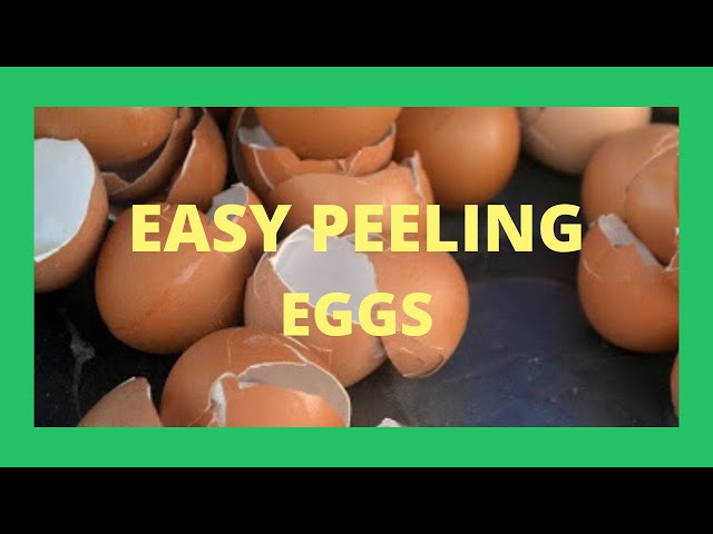 Video thumbnail for How To Boil Eggs For Easy Peeling (Recommended) KETO STYLE