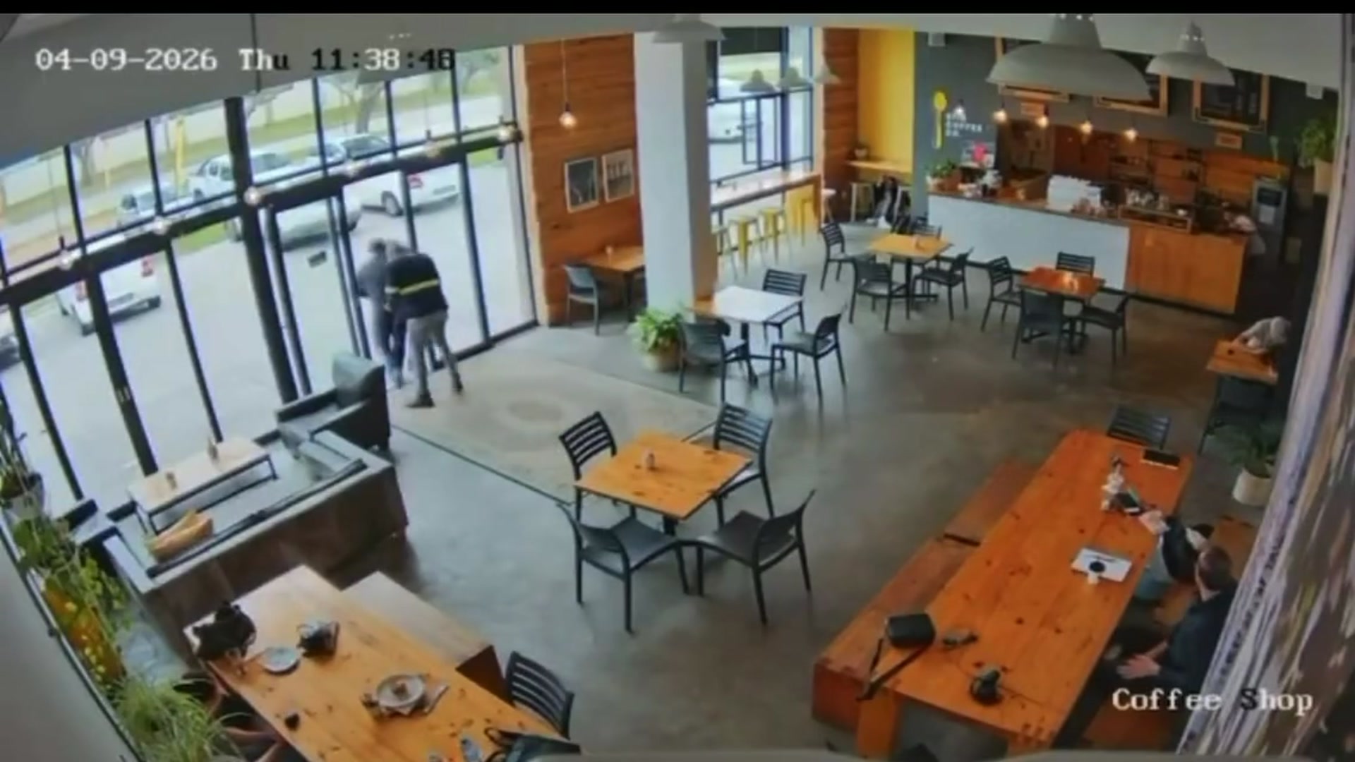 Video thumbnail for Armed Robbery at Gqeberha Coffee Shop: Laptops and Cellphones Stolen