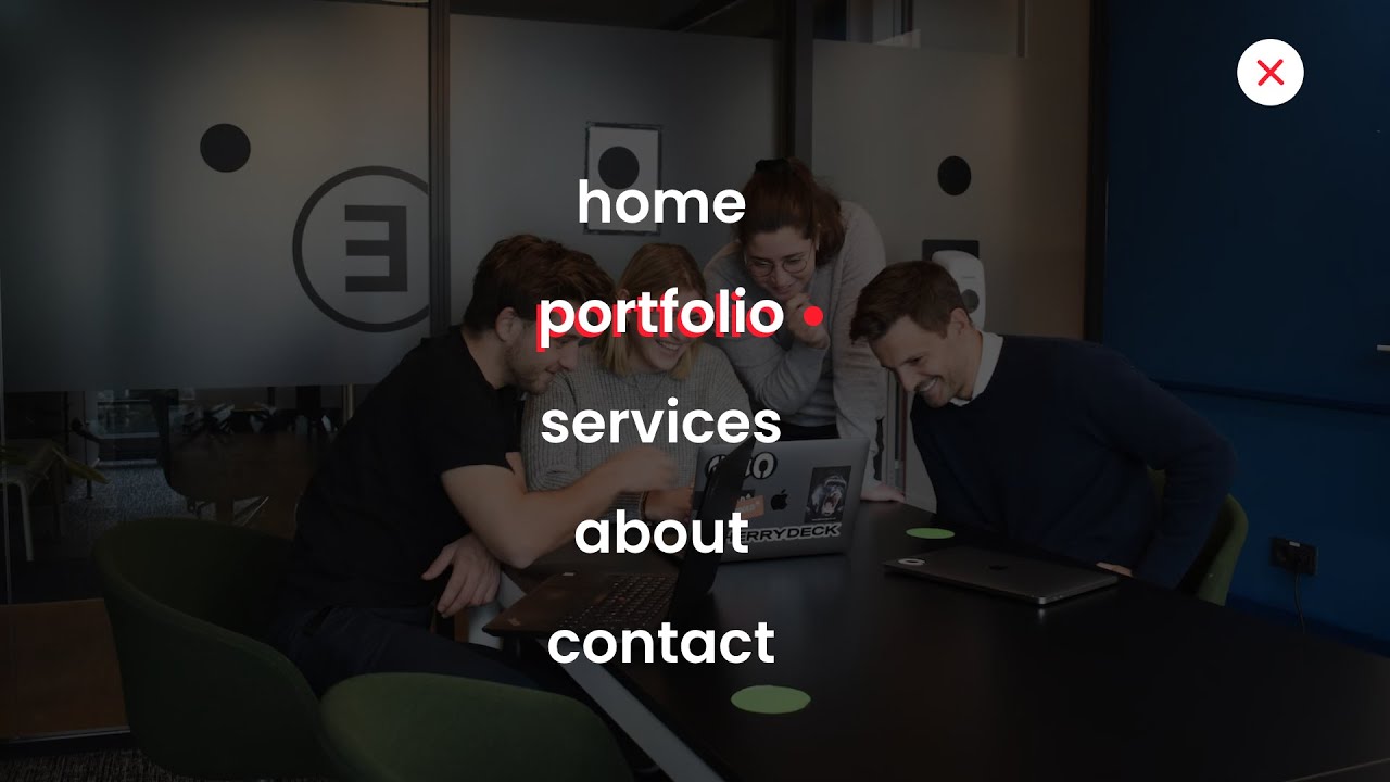 'Video thumbnail for How To Make Hamburger Menu Interaction Using HTML CSS and JS'