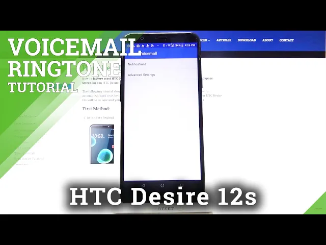 Video thumbnail for How to Manage Voicemail Notifications – Notifications Sound on HTC Desire 12s