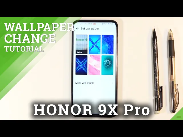Video thumbnail for How to Change Wallpaper in HUAWEI Honor 9x Pro – Find Display Options