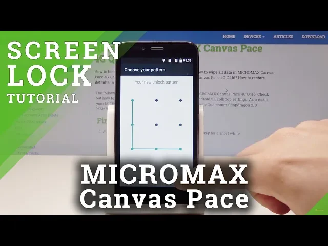 Video thumbnail for MICROMAX Canvas Pace Add Screen Lock