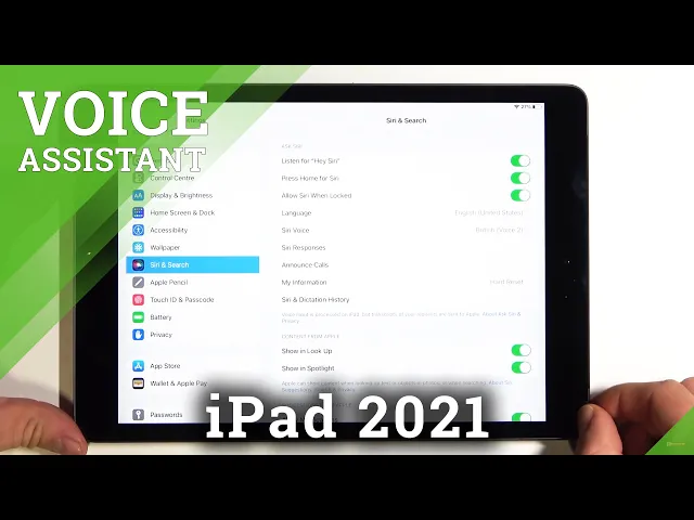 Video thumbnail for How to Allow Siri on iPad 2021 Lock Screen – Manage Siri Settings