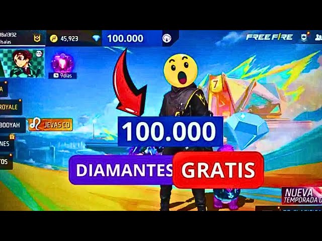 Video thumbnail for DIAMANTES GRATIS PARA FREE FIRE