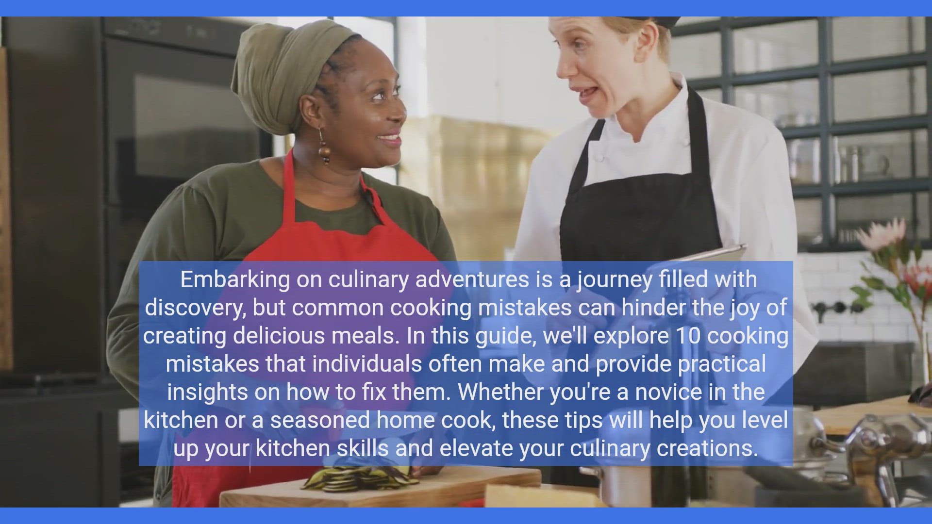 'Video thumbnail for Fixing 10 Cooking Mistakes: Level Up Your Kitchen Skills'