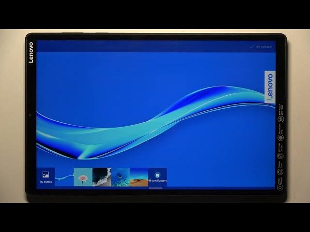Video thumbnail for How to Change Wallpaper on Lenovo Tab M10+?
