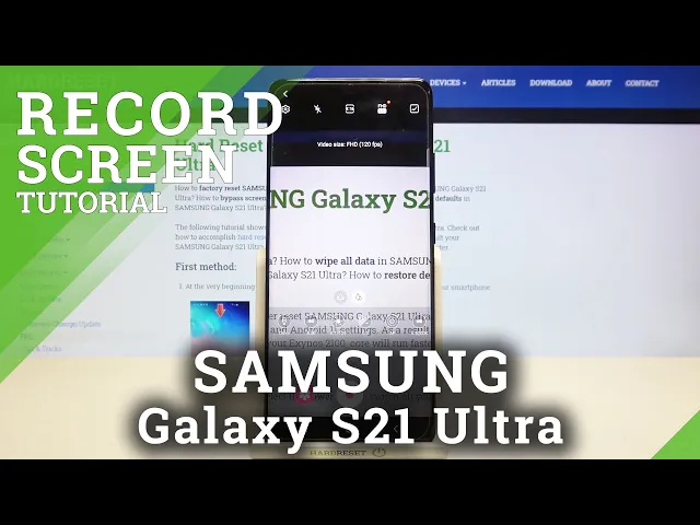 Video thumbnail for How to Record FHD 120FPS Video in Samsung Galaxy S21 Ultra?
