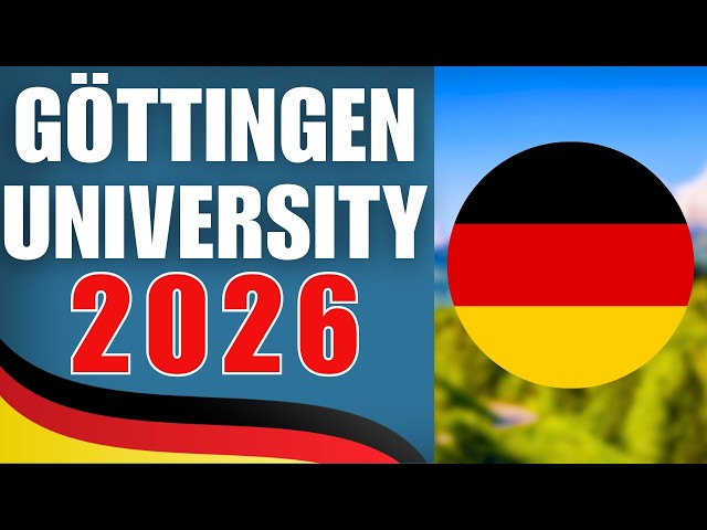 Video thumbnail for Applying to University of Göttingen | Application Tutorial