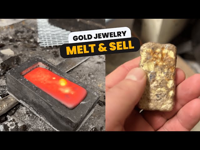 Video thumbnail for Gold Jewelry Melt and Sell