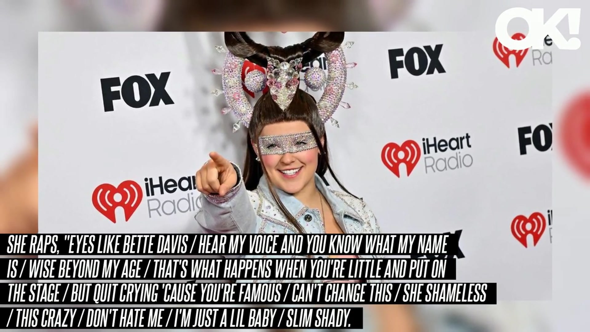 'Video thumbnail for JoJo Siwa Announces Ruthless Diss Track After Receiving Hate on 'Bette Davis Eyes''