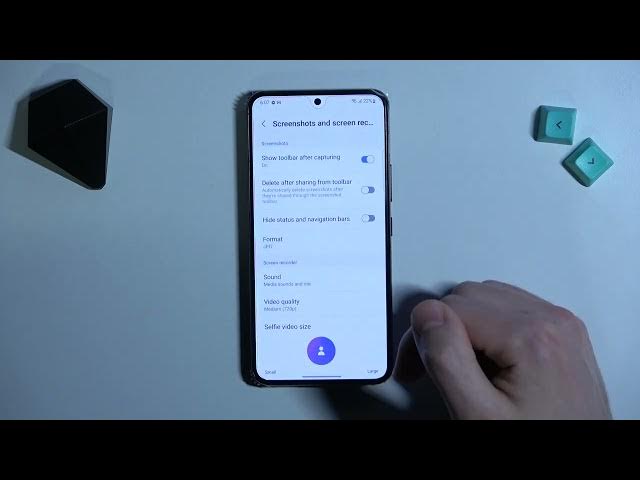 Video thumbnail for How to Switch On / Switch Off Screen Touches Visibility in Screen Recording on SAMSUNG Galaxy S22 5G