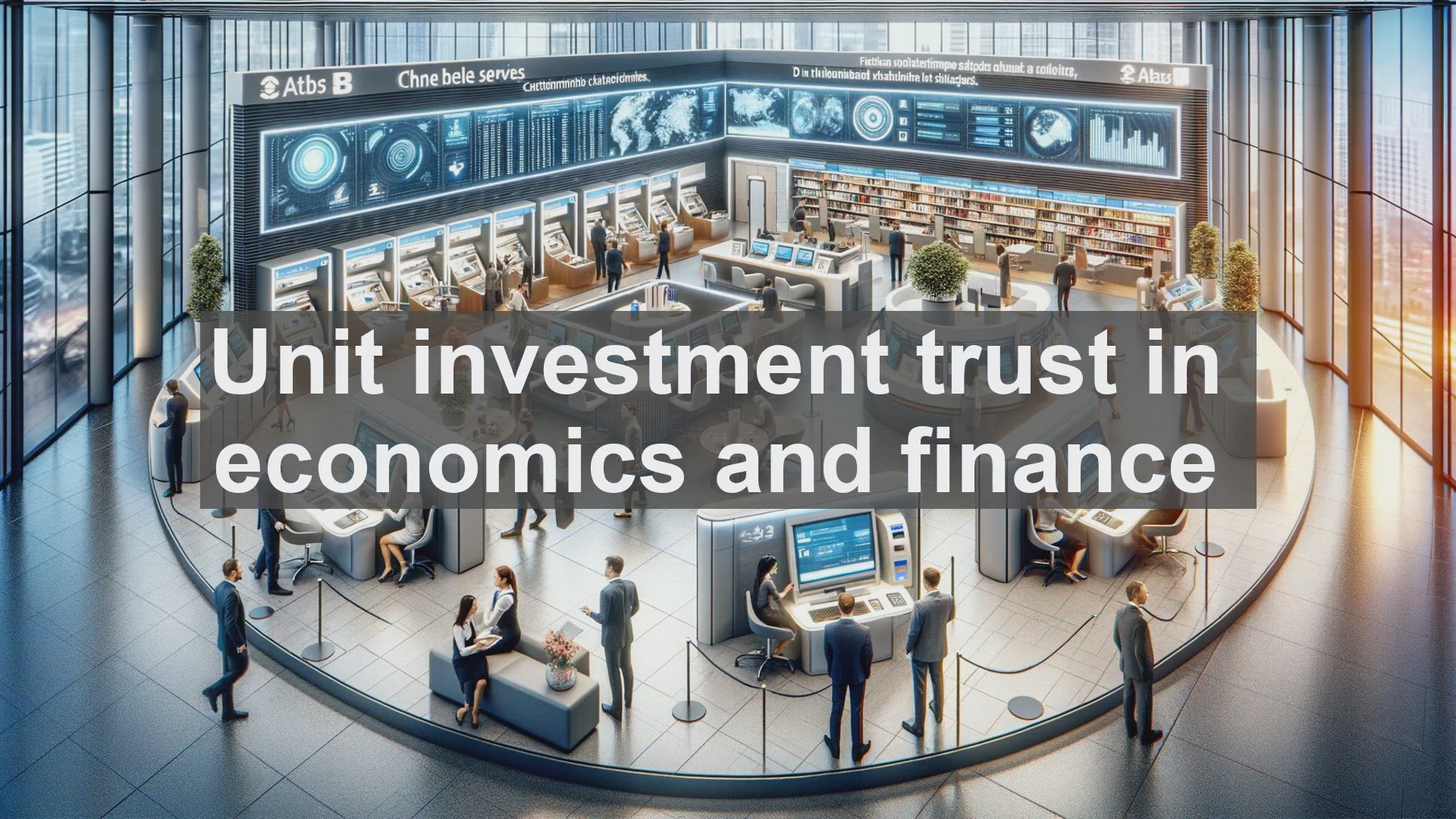 'Video thumbnail for Unit investment trust in economics and finance'