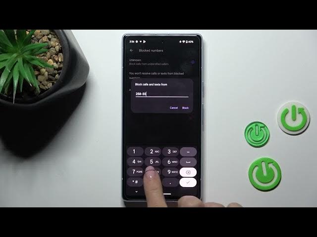Video thumbnail for How to Block a Phone Number on GOOGLE Pixel 7a