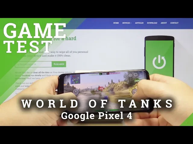 Video thumbnail for World of Tanks GamePlay on Google Pixel 4