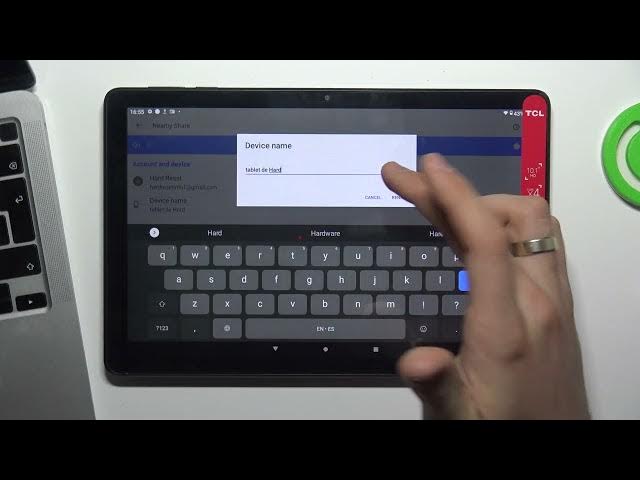 Video thumbnail for How to set up Neearby share on TCL Tab 10L / Set Up Nearby Share on TCL Tab 10L