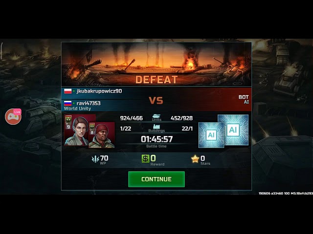 Video thumbnail for Watch me stream Art of War 3 on Omlet Arcade!