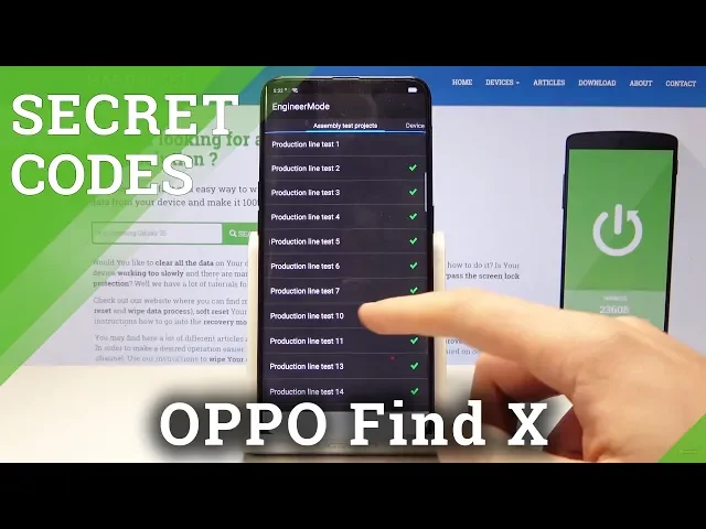 Video thumbnail for OPPO Find X CODES / Hidden Mode / Secret Menu