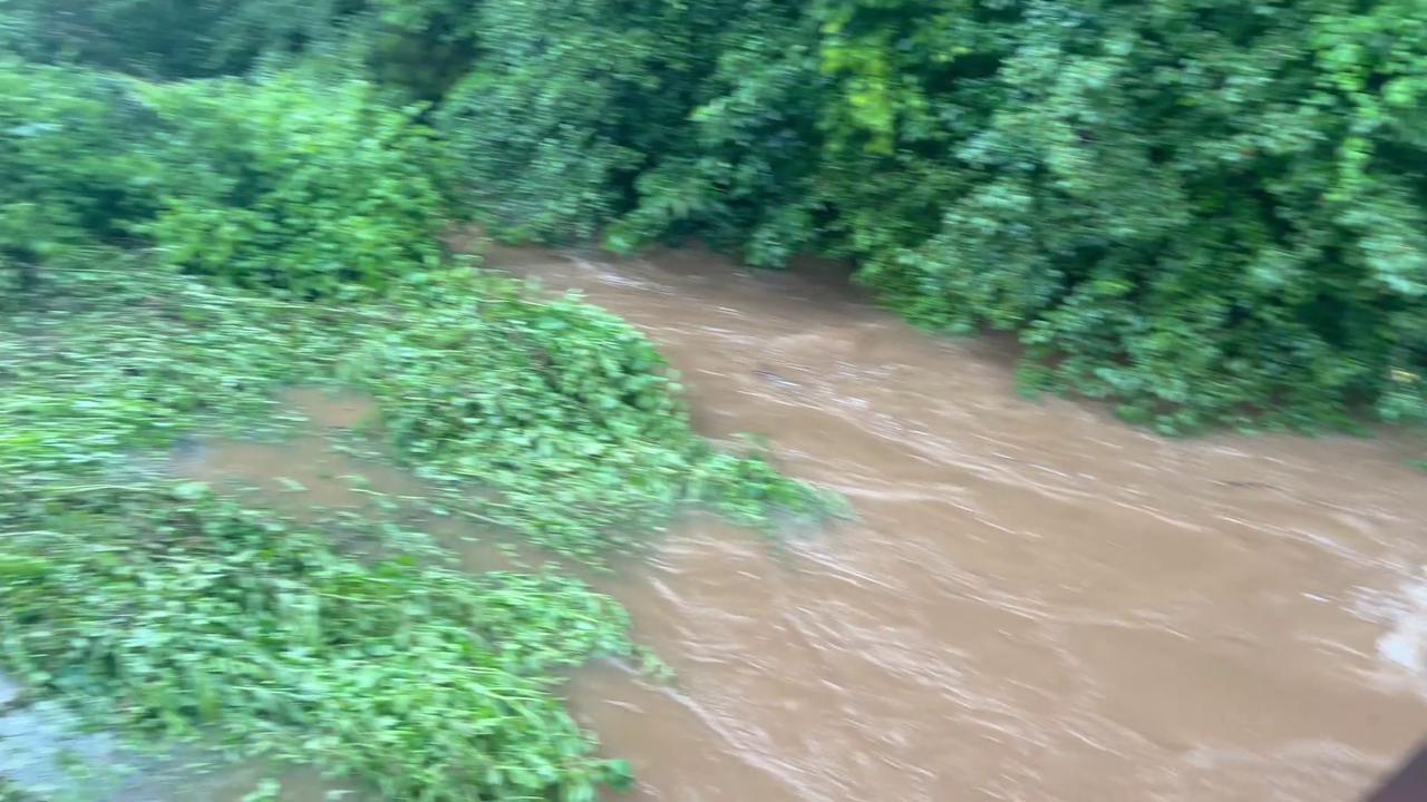 Video thumbnail for US: Heavy Rain Triggers Flash Floods Across North and Central Alabama.