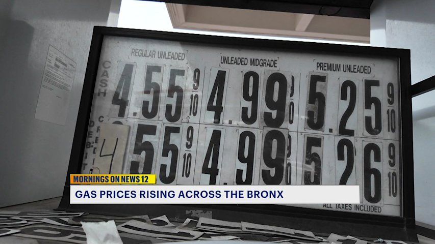 Video thumbnail for City issues travel advisory due to incoming storms as drivers forced to pay more at the pump