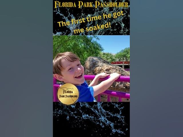 Video thumbnail for The first time he got me soaked! #seaworld #seaworldtexas