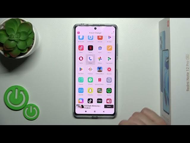 Video thumbnail for How to Change Icons Shape on Redmi Note 12 Pro+ - X Icon Changer Application