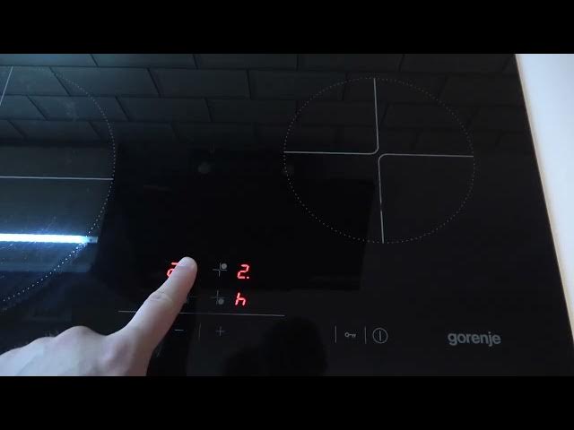 Video thumbnail for How to Turn On Multiple Burners on Gorenje Induction Hob?