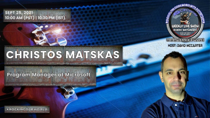 'Video thumbnail for Rockin' The Code World with dotNetDave ft. Christos Matskas - Episode 37'