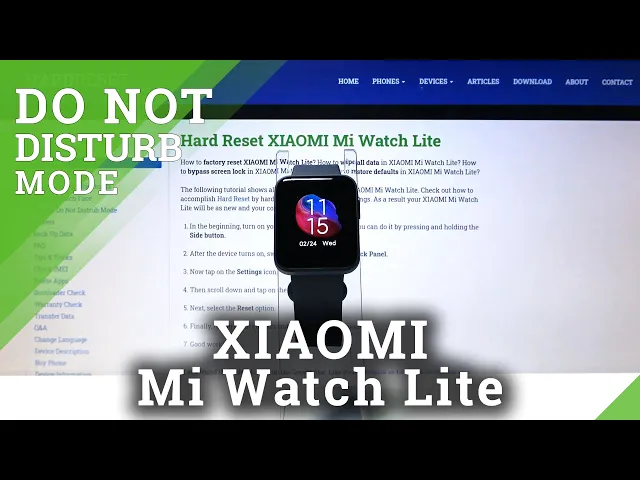 Video thumbnail for How to Activate DND Mode in XIAOMI Mi Watch Lite – Customize Silent Preferences