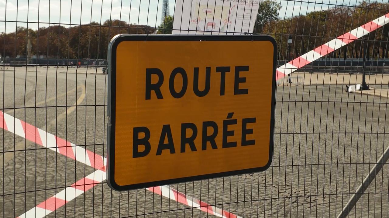 Video thumbnail for France: Preparations underway in Paris for Pope Leo XIV visit.