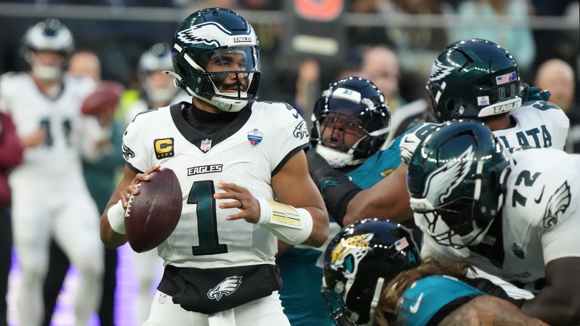 Video thumbnail for Jalen Hurts' Blood Clot Care Raises NFL Safety Questions