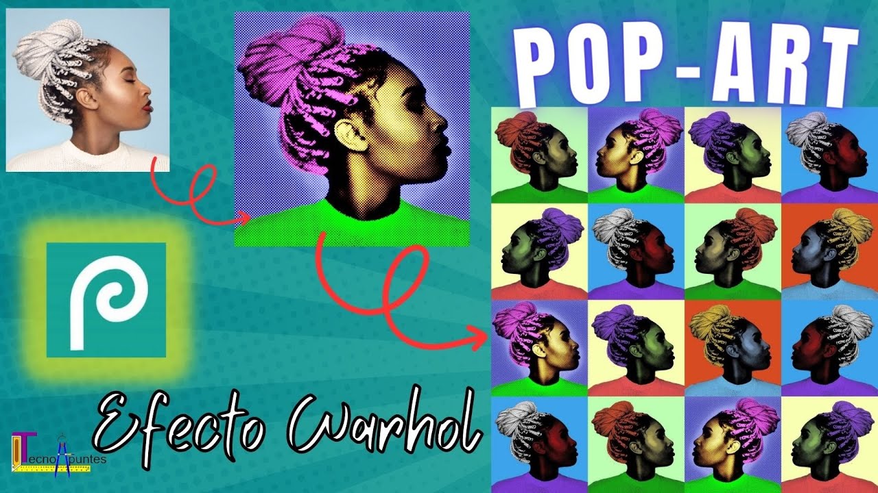 Video thumbnail for Crea un COLLAGE POP ART con PHOTOPEA【ANDY WARHOL】🔥Comic Book🔥