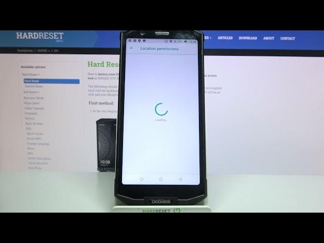 Video thumbnail for How to Change App Permissions in DOOGEE S70 - Set up App Permissions