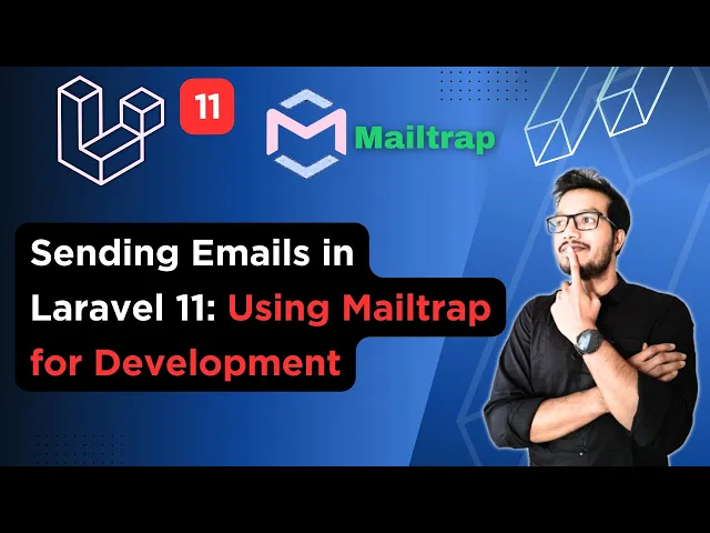 Video thumbnail for Sending Emails in Laravel 11: Using Mailtrap for Development | Mailtrap Integration in Laravel 11