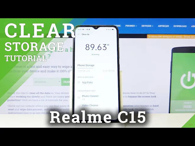 Video thumbnail for How to Clean Storage in REALME C15 – Optimize Device
