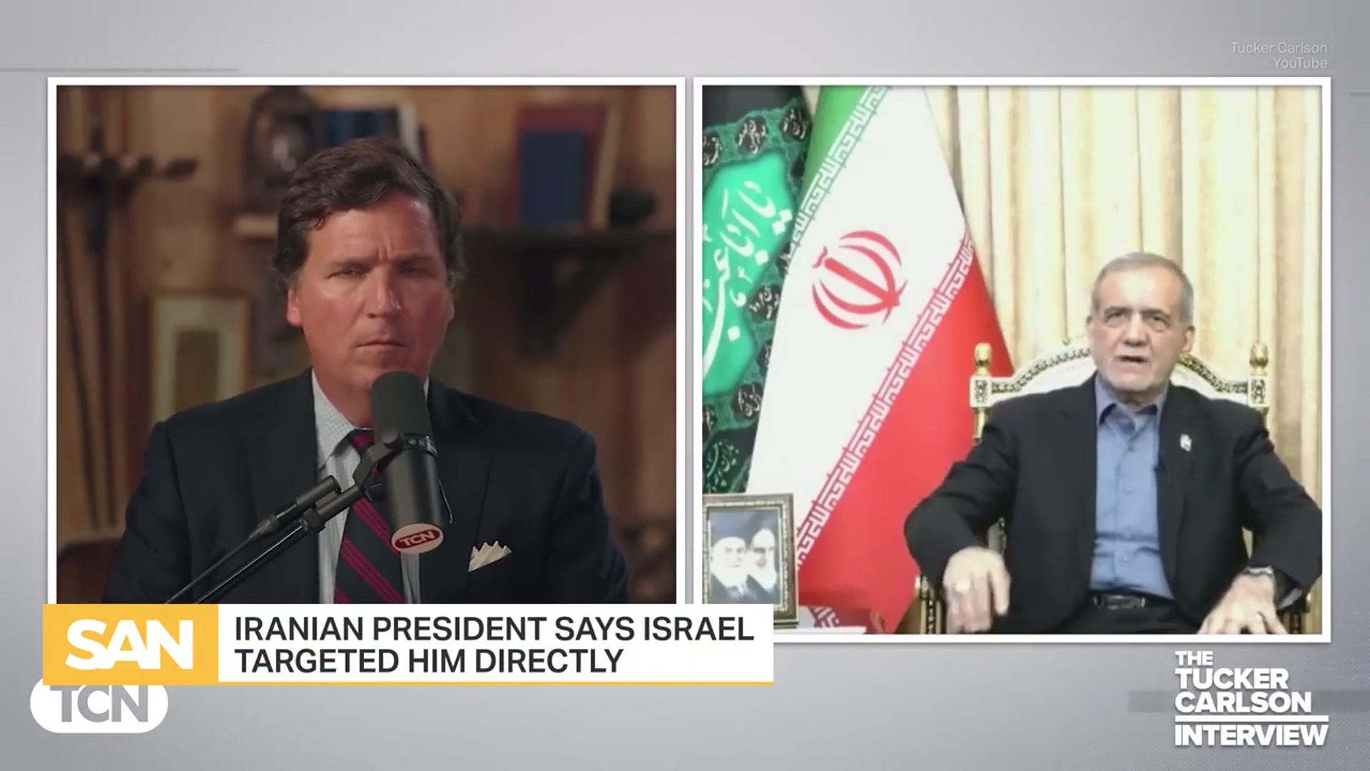 'Video thumbnail for Iran’s leader hurt in strike; intelligence casts doubt on nuclear damage'
