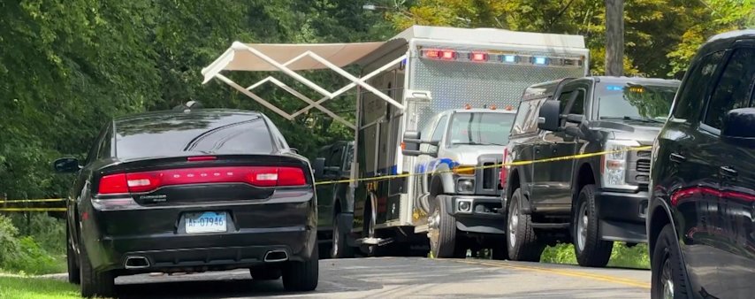 Video thumbnail for Body found inside burnt car after neighbors report hearing explosion in Bridgeport