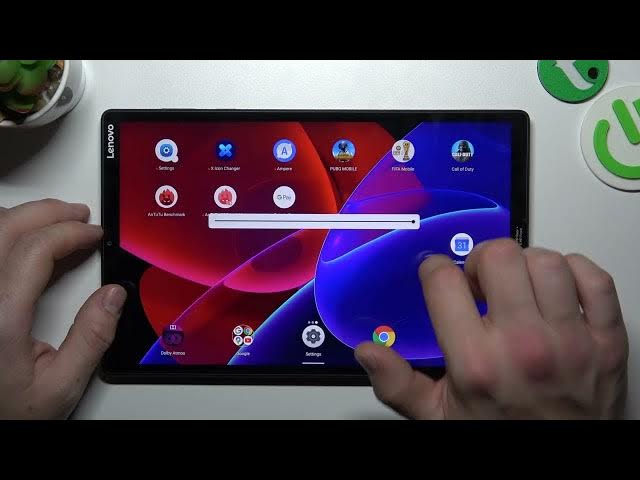 Video thumbnail for How to Turn Up / Down Brightness Level of Lenovo Tab M10+ Screen – Adjust Display Brightness
