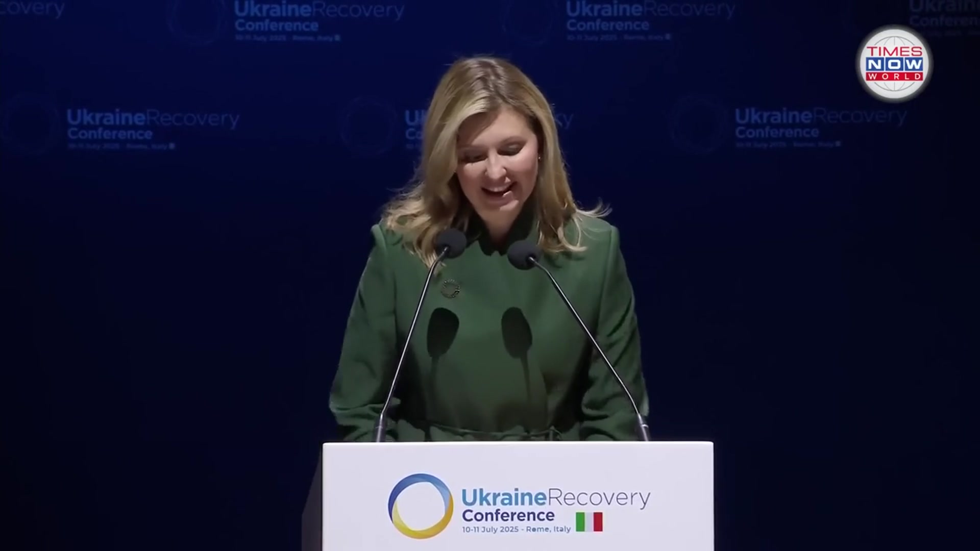 'Video thumbnail for OOPS! Ukraine's First Lady's Speech Blunder Becomes Internet SENSATION'