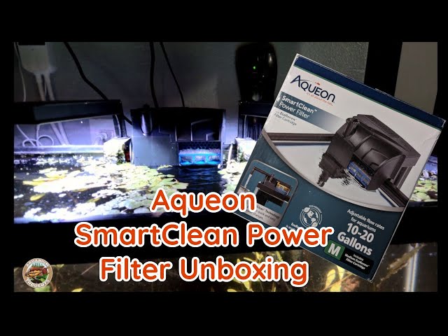 Video thumbnail for Unboxing & Testing the Aqueon SmartClean Power Filter for Aquariums