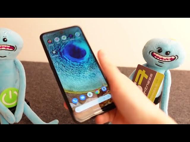 Video thumbnail for Hand Size Comparison of NOKIA X10