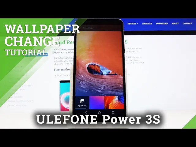 Video thumbnail for How to Change Wallpaper in ULEFONE Power 3S – Refresh Screen Look