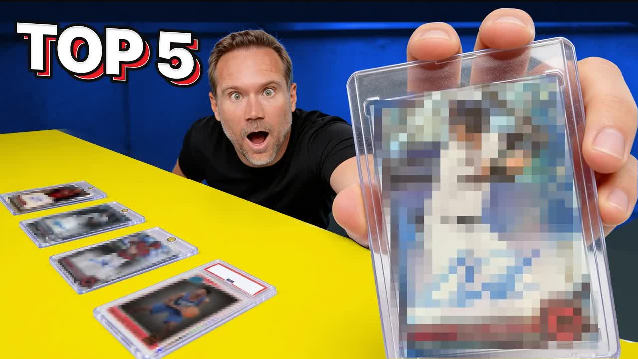 Video thumbnail for Sports Card Investor: Top Baseball & Basketball Card Values