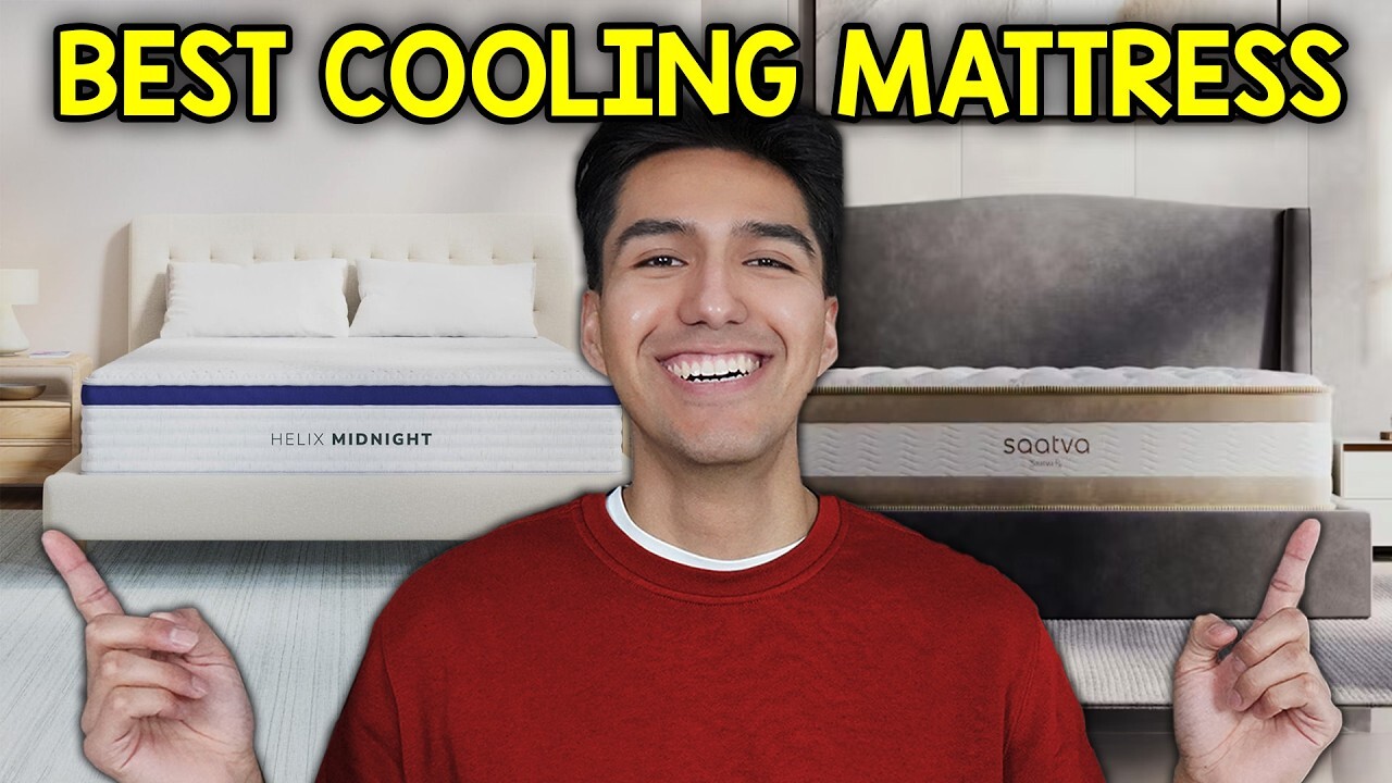 Video thumbnail for 8 Best Cooling Mattresses For 2026 (Keep Cool This Summer)