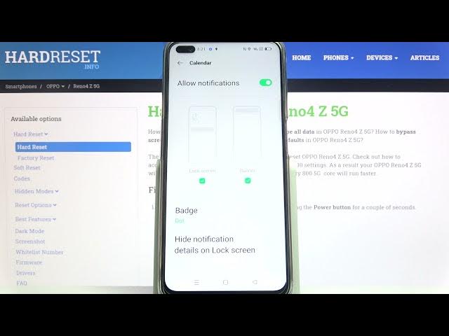 Video thumbnail for How to Turn On/Off App Notifications in OPPO Reno4 Z – Customize Apps Notifications