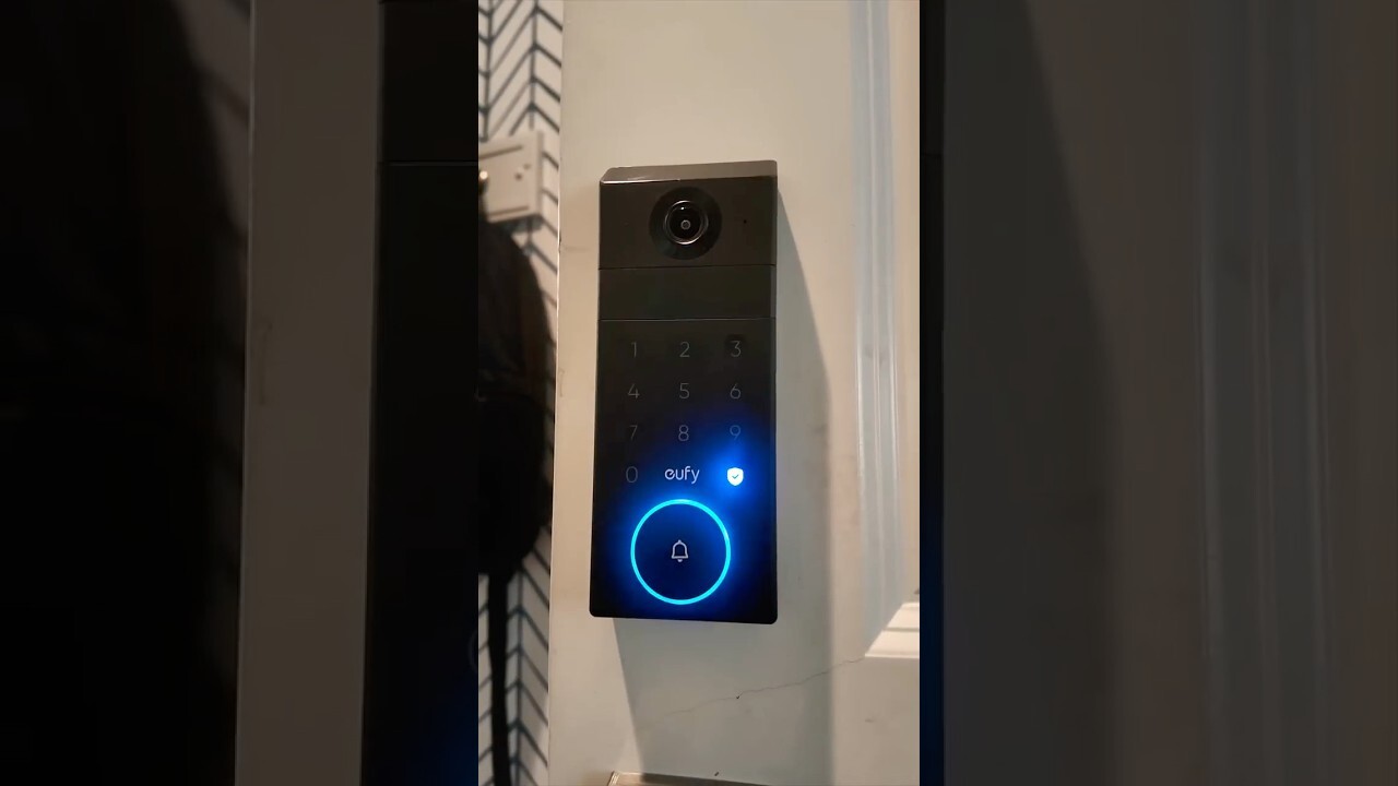 Video thumbnail for Unlock a door with the FORCE - Eufy FamiLock S3 Max
