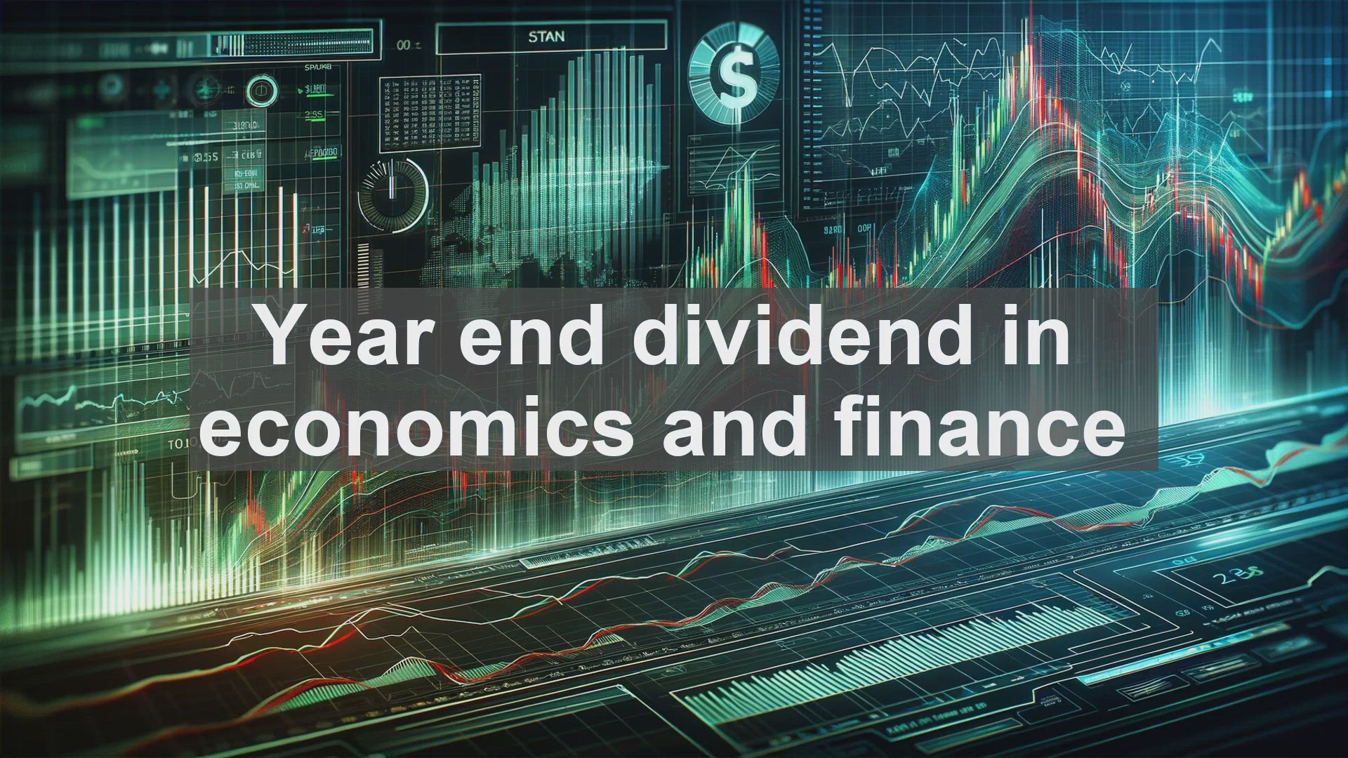'Video thumbnail for Year end dividend in economics and finance'