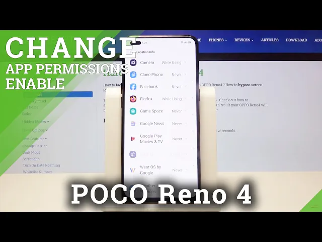 Video thumbnail for How to Manage Apps Permissions on OPPO Reno 4 – Apps Customization Process
