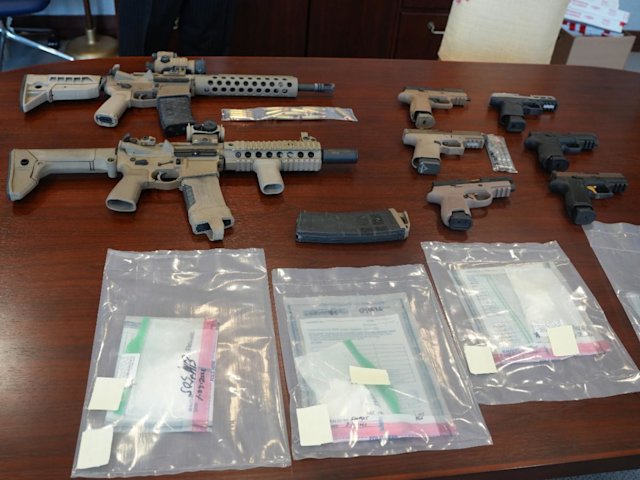 Video thumbnail for Connecticut man charged after 22 ghost guns, assault-style rifles and cocaine seized in Westchester sting