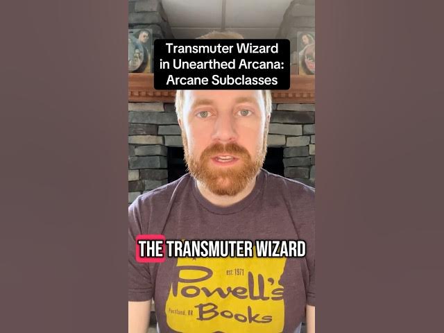 Video thumbnail for Transmuter Wizard is back in DnD’s Unearthed Arcana: Arcane Subclasses